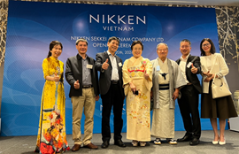 Dự lễ khai trương Công ty TNHH Nikken Sekkei Việt Nam