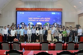 Tọa đàm “ Học ngành Xây dựng - Tương lai vững bền” tại Trường Đại học Kiến trúc Hà Nội
