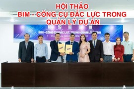 Hội thảo BIM và hướng nghiệp cho sinh viên Trường ĐH Tôn Đức Thắng - Tp.Hồ Chí Minh